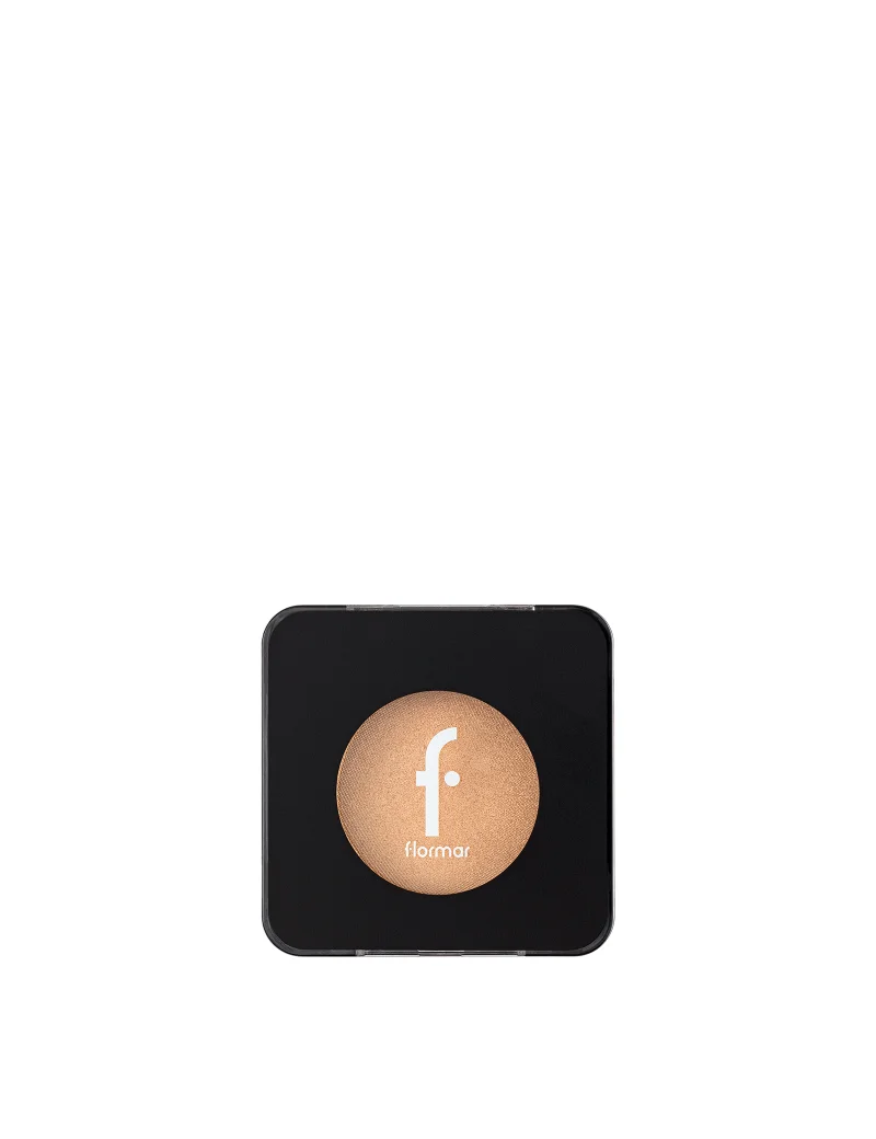 فلورمار Mono Eyeshadow – High Pigment, Pearlescent Shimmer, Dust-Free, Fine Texture, Blendable – 001 Golden Star