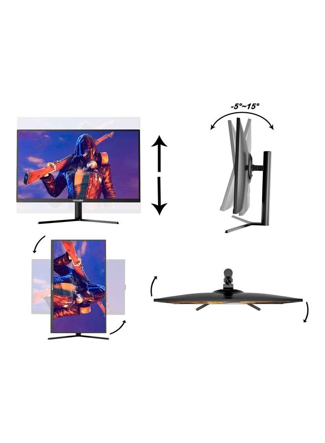 Datazone 32-Inch Q32G3 2K QHD IPS Gaming Monitor With FreeSync Black - Image 4
