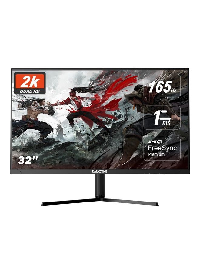 Datazone 32-Inch Q32G3 2K QHD IPS Gaming Monitor With FreeSync Black - Image 1