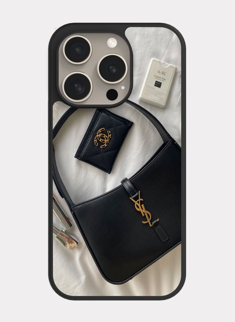 PXLAAT iPhone 15 Pro case cover Yves Saint Laurent - Image 1