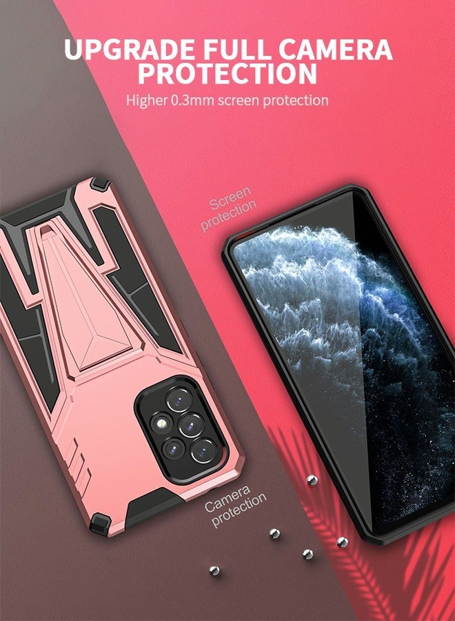 جرويك For Galaxy A53 6.5 Inch Phone Case with Stand Case, Sturdy Shock Resistant Drop for Magnetic Car Mount - Image 4
