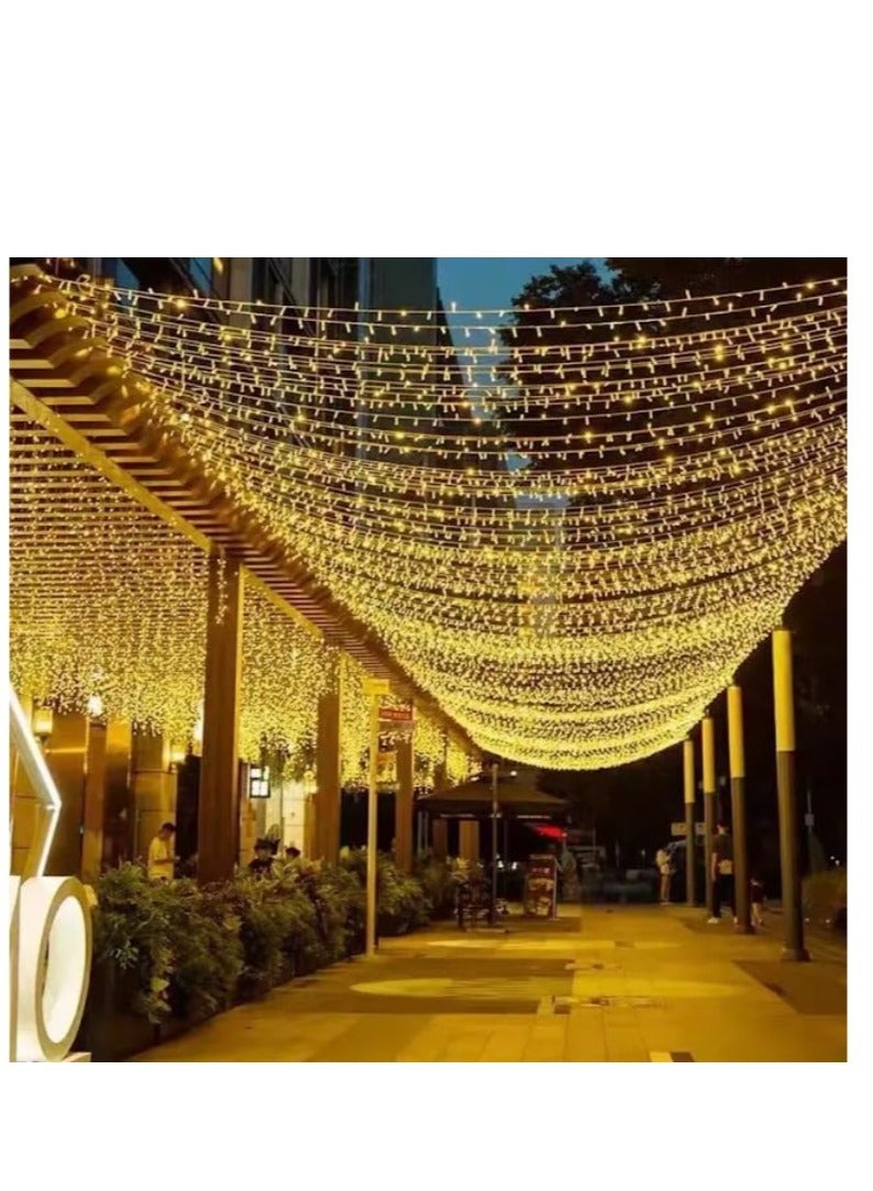 Generic "Indoor/Outdoor Warm White LED String Lights - 100-Count Decorative Fairy Lights for Home, Holiday, Party, Christmas Decorations - Energy-Efficient, Durable, Twinkle Lighting for Any Occasion" - Image 3