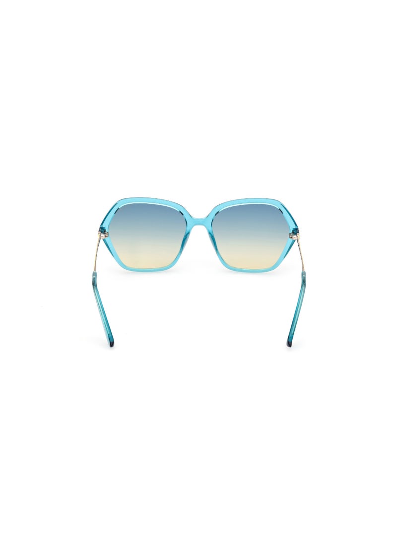GUESS Full Rim Oversized Female Sunglass Gu0013487W55 - Image 4
