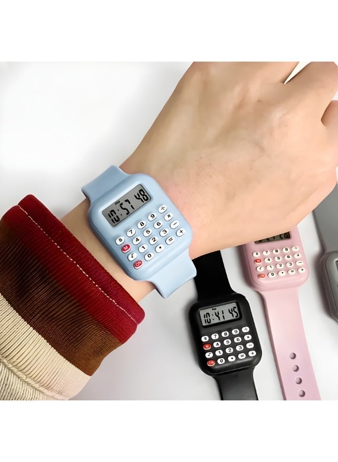 A Multifunctional Electronic Calculator Watch for Children with a Easy Design - Image 2