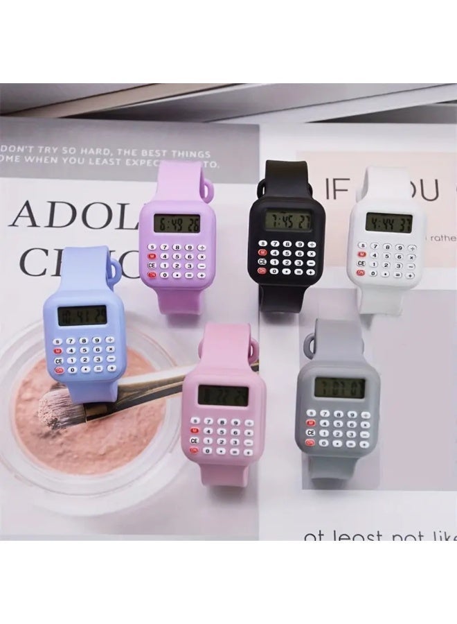 A Multifunctional Electronic Calculator Watch for Children with a Easy Design - Image 4