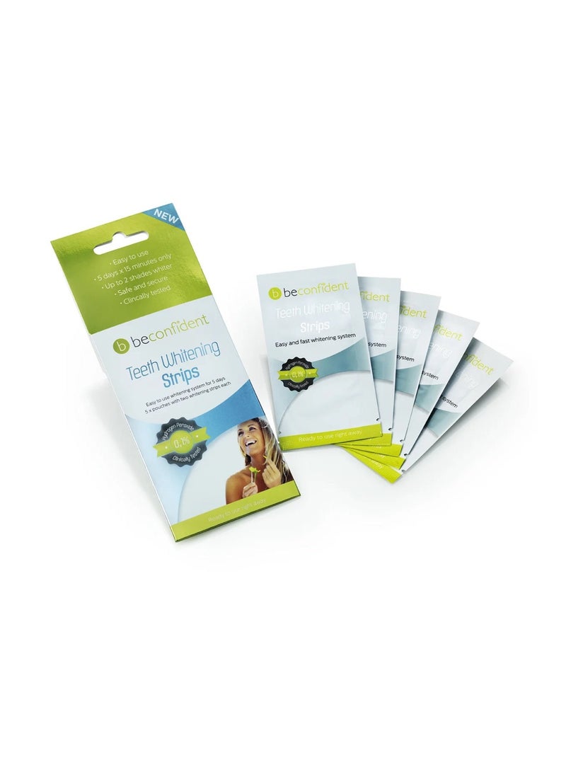 Beconfident شرائط تبييض الأسنان لعلاج الفم 5S