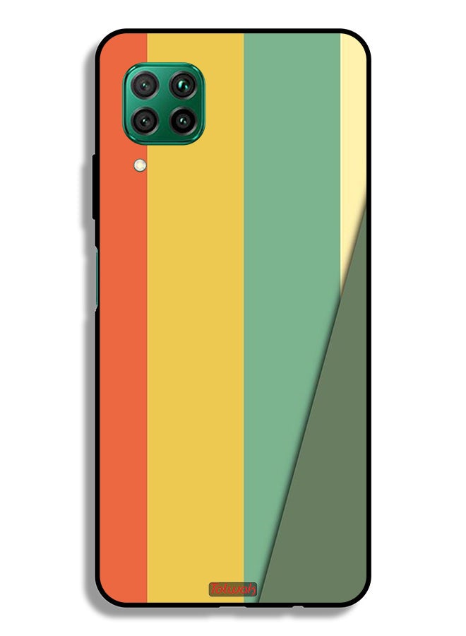 Tolwak Huawei P40 lite 4G Protective Case Cover Simple Pattern - Image 2