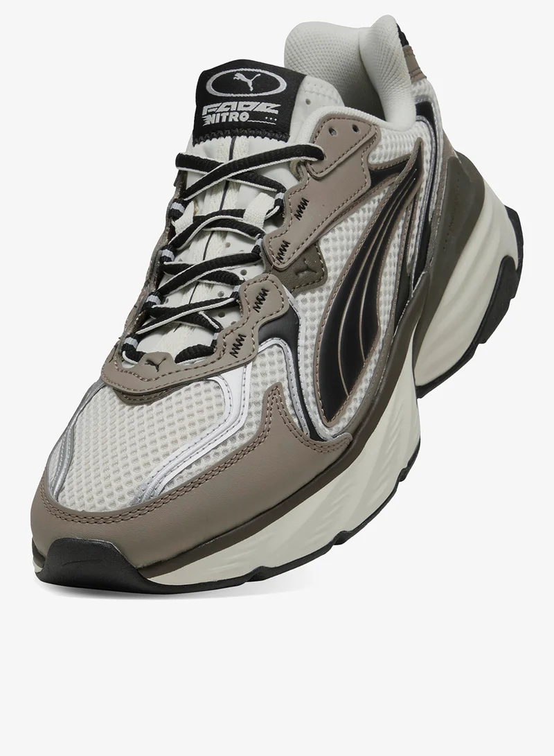 Puma Warm White-Mouse Gray Fade Nitro Ls  | Best Price UAE