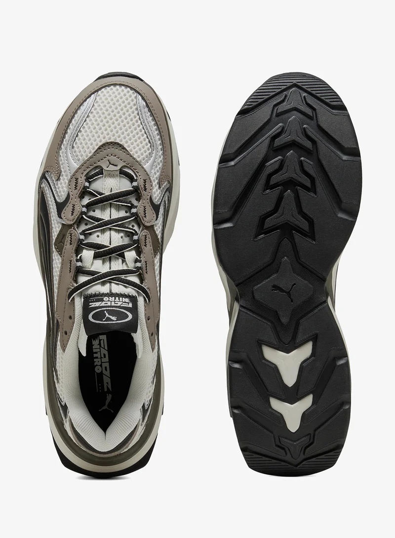 Puma Warm White-Mouse Gray Fade Nitro Ls  | Best Price UAE