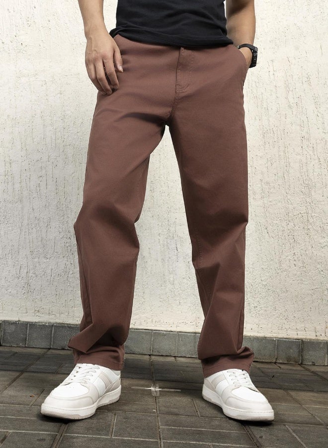 Hubberholme بناطيل شينو فضفاضة للرجال  - Image 3