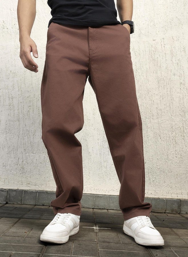 Hubberholme بناطيل شينو فضفاضة للرجال  - Image 2