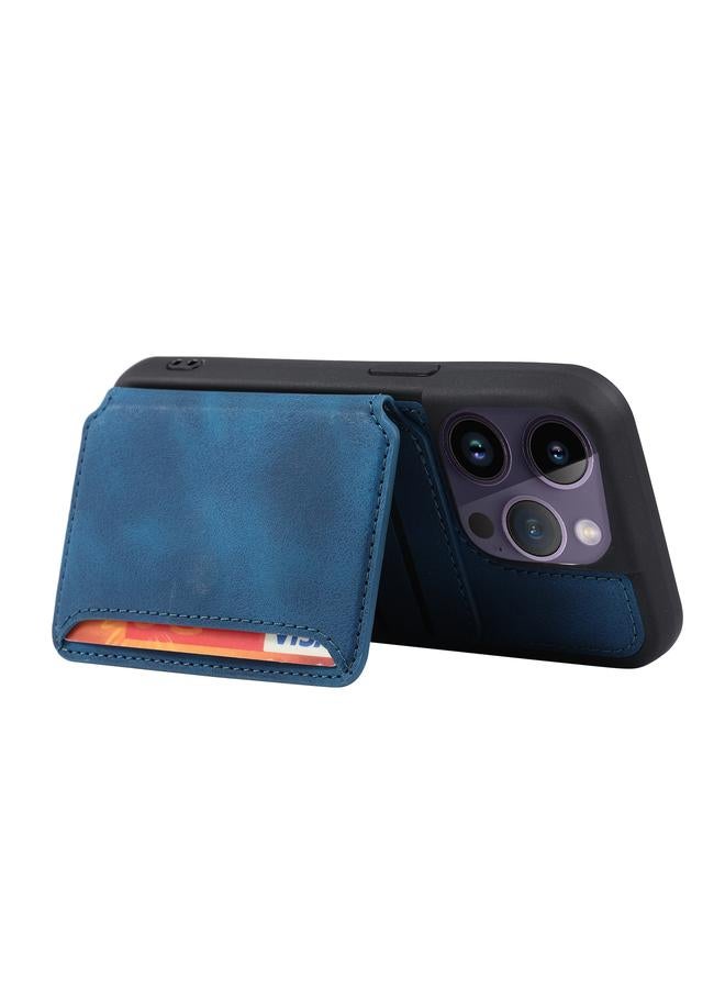 اس-توب جراب لهاتف iPhone 14 Pro Skin Feel Dream مضاد للسرقة ومضاد للصدمات وحقيبة بطاقات محمولة وحافظة هاتف - Image 4