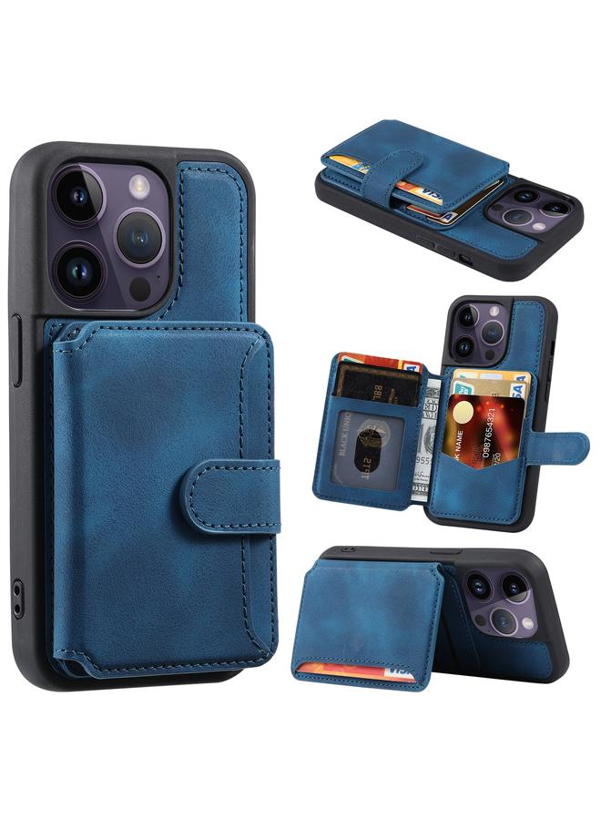 اس-توب جراب لهاتف iPhone 14 Pro Skin Feel Dream مضاد للسرقة ومضاد للصدمات وحقيبة بطاقات محمولة وحافظة هاتف - Image 1