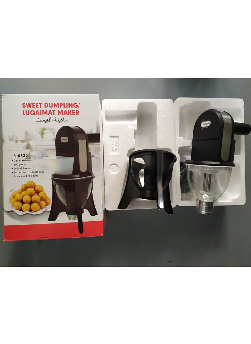 DubaiGallery Sweet Dumpling-Luqaimat Maker Electrical Automatic Luqaimat device Portabal Sweet Ball Maker  - Image 4
