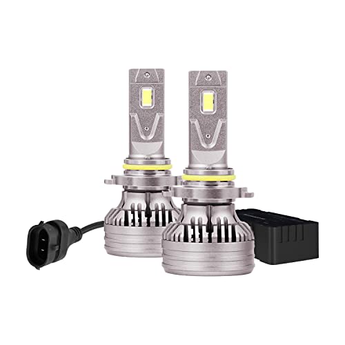 Goldfinch GF9005H 9005 160W LED Headlight Bulbs Conversion Kit 15000LM, IP68 Waterproof, 6000K, 80000H+ Lifespan, Direct Replacement & High Performance for Cars (Pack of 2) - Image 1