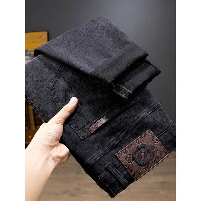 Unisex Classic Denim Jeans Loose Fit Daily Outdoor Wear - Image 4