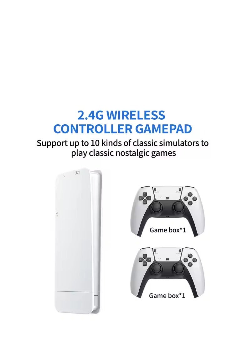 M15 Wireless Retro Game Console Stick – Plug & Play HDMI TV Gaming with 10,000+ Classic Games & Dual Controllers - Image 3