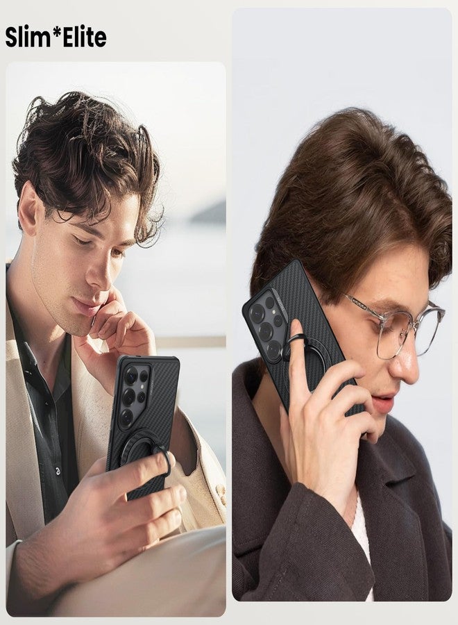 Nillkin FiberSnap Magnetic Phone Grip Ring Stand Holder, Removable Magsafe Phone Holder with Expanding Grip and Adapter Ring,360 Adjustable Kickstand Compatible with iPhone 17,16 Pro 15,14,13 (Black) - Image 5