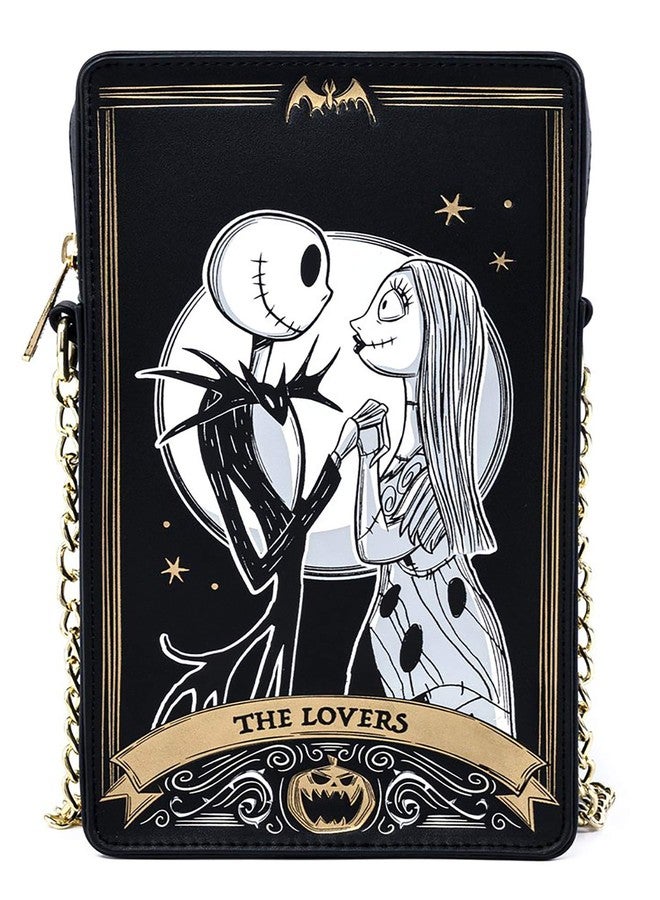 Loungefly x Disney The Nightmare Before Christmas Tarot Cards Double Sided Crossbody Bag - Image 1