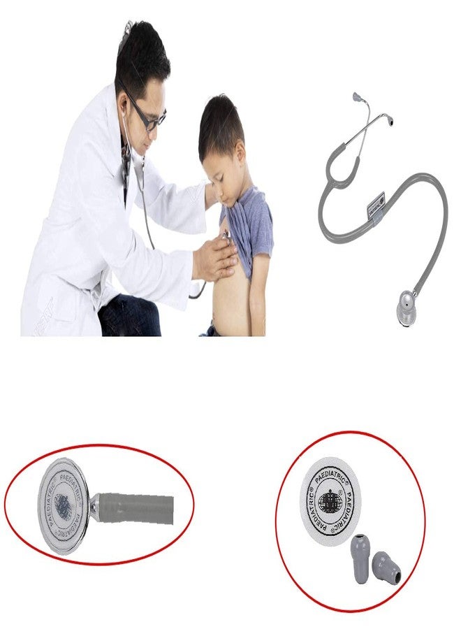 Microtone Stethoscope Paediatric (Grey) - Image 4