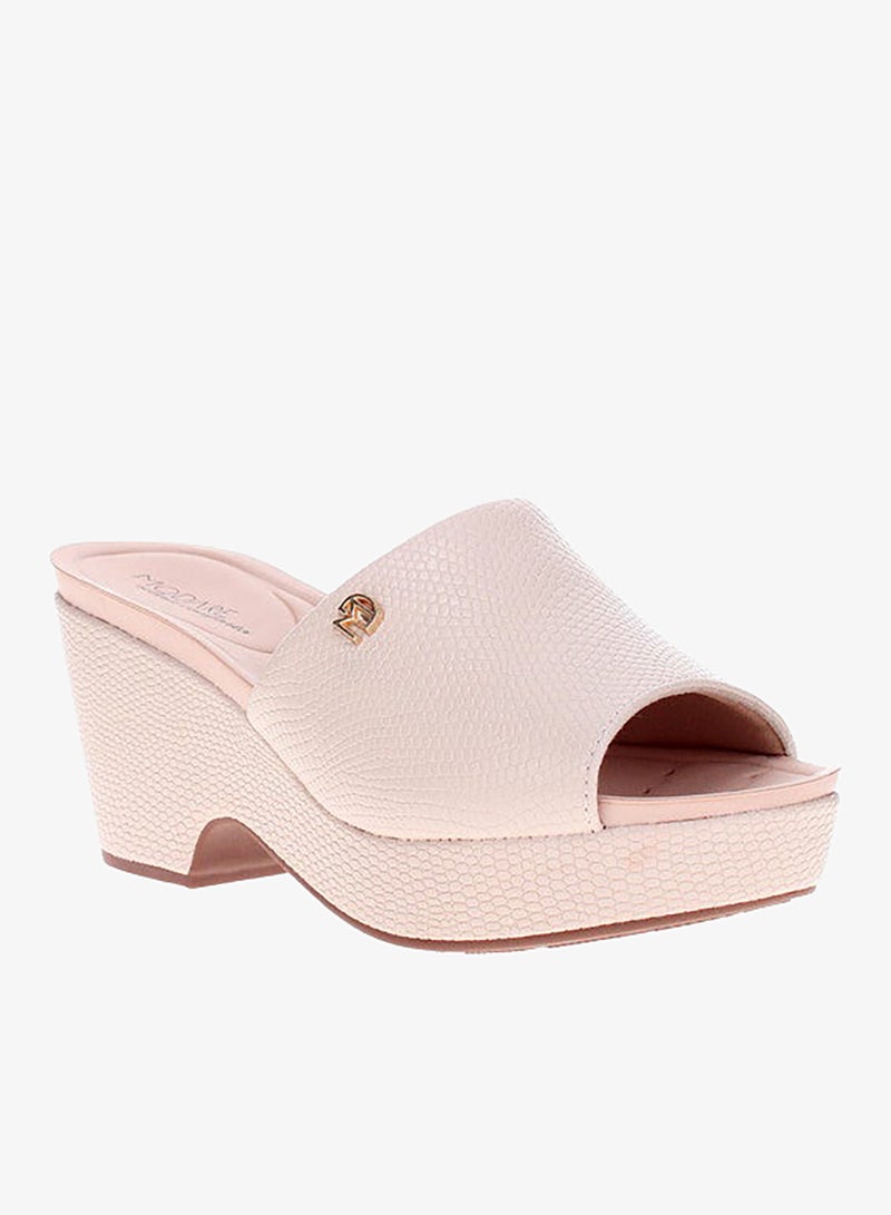 مودار صنادل بكعب عالٍ مع حزام خلفي - أحذية أنيقة بكعب عالٍ للفتيات والسيدات - Image 1