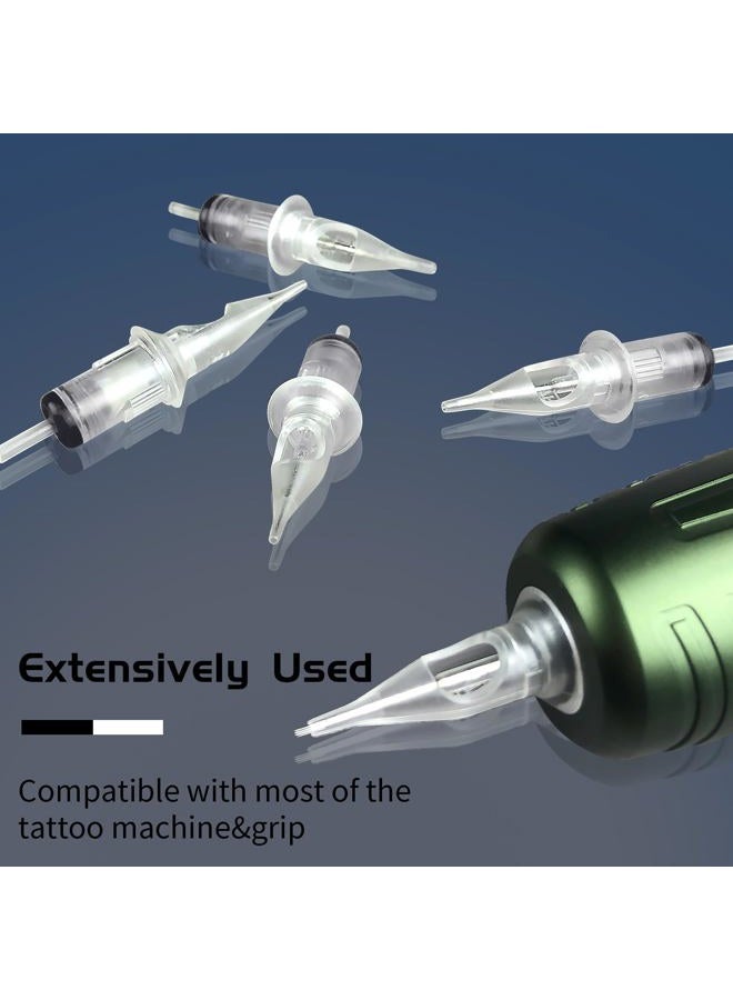 BIGWASP 50 قطعة إبر تاتو كارتريدج disposable متنوعة دائرية 3RL 5RL 7RL 9RL 11RL (50 قطعة #12 RL القياسية) - Image 4