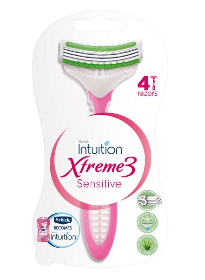 Intuition Xtreme3 Sensitive Disposable Razors 50g - Image 1