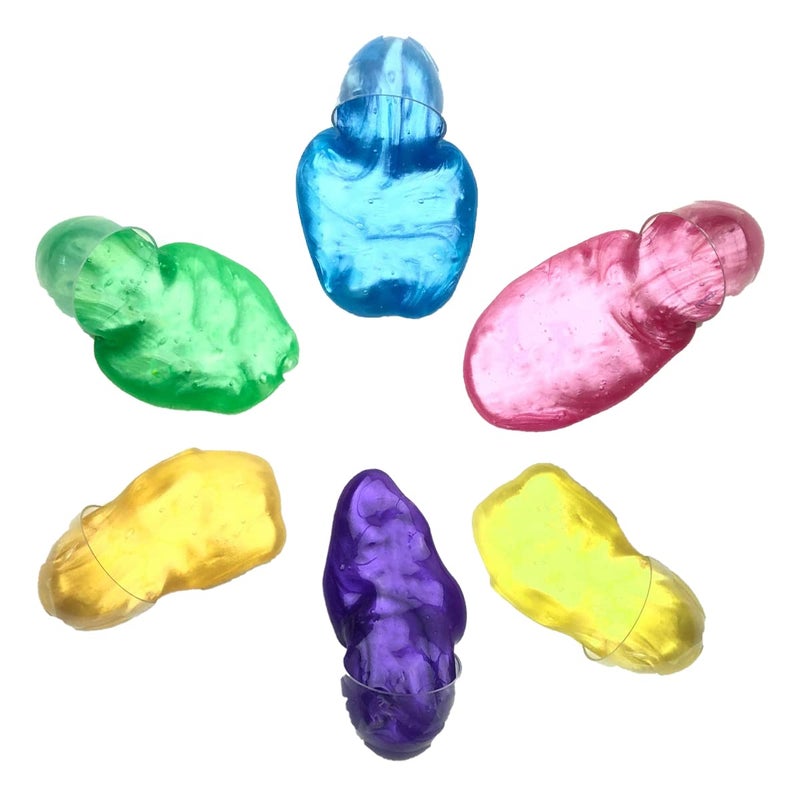 Jofan 12 Pack Slime Eggs Toys Easter Eggs for Kids Girls Boys Easter Basket Stuffers Gifts Party Favors - Image 3