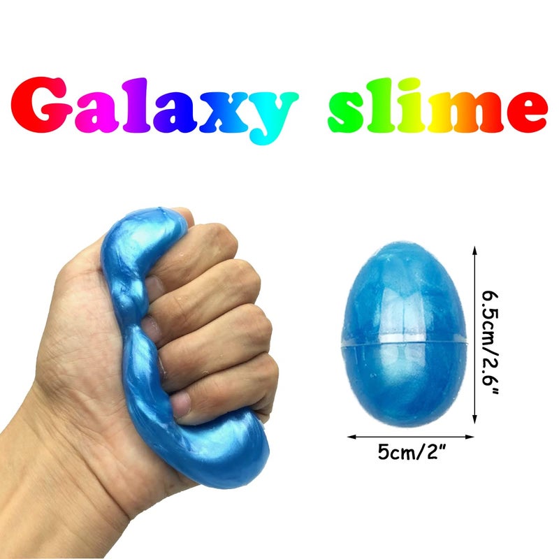 Jofan 12 Pack Slime Eggs Toys Easter Eggs for Kids Girls Boys Easter Basket Stuffers Gifts Party Favors - Image 5