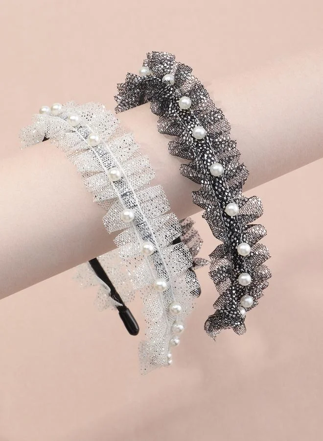 Take Two Set of 2 - Ruffled Headband