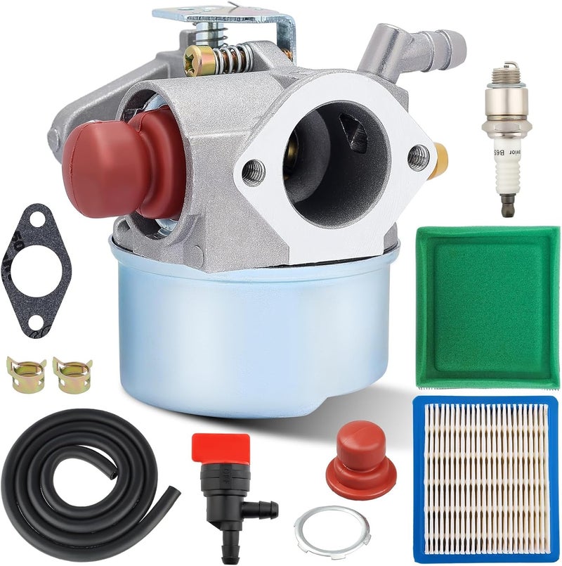 Panari OHH60 OHH55 Carburetor Kit for Tecumesh 6.5HP 5.5HP 5HP OH195EA OHH65 OHH50 OHH55 OHH60 Engine Lawn Mower Carburetor Parts Replace 640004 640025 640014 640017 Tecumesh Carb - Image 1