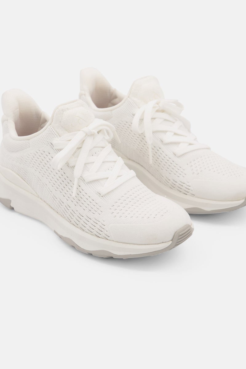 FitFlop Kids Boy Lace Up Sport Sneaker Shoes, White - Image 4