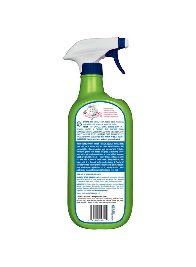simple green Cat Stain & Odor Remover  Enzyme Cleaner For Cat Urine, Feces, Blood, Vomit  32Oz - Image 2