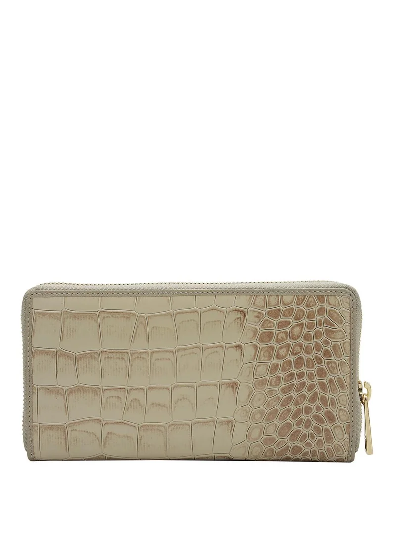 Da Milano  Da Milano Genuine Leather White Ladies Wallet for Women | Best Price UAE