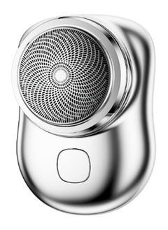 Generic Electric Razor for Men, Newest Mini-Shave Portable Electric Shaver, Pocket Size Portable Shaver Wet and Dry Mens Razor USB Shaver Charging Easy One-Button Use Suitable for Home,Car,Travel  - Image 1