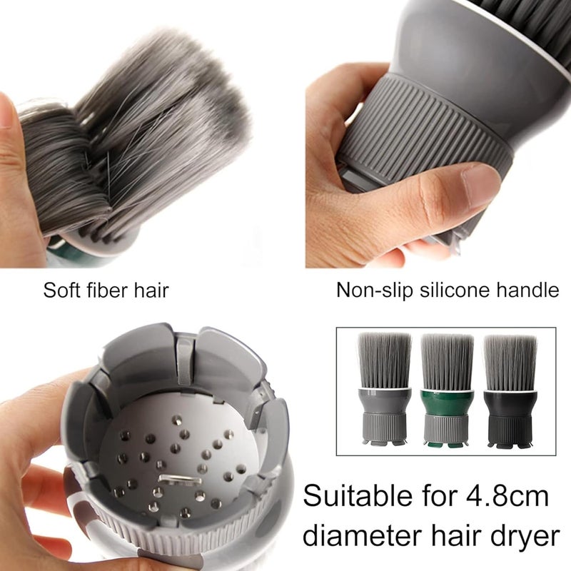 BANIRA Shredded Hair Dryer Brush Hairdressing Sweep Hair Brush Shredded Cleaning Tool for Salon - Image 5