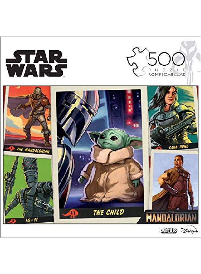 Buffalo Games حرب النجوم - الماندالوري - بطاقات التداول - 500 قطعة لغز - Image 3