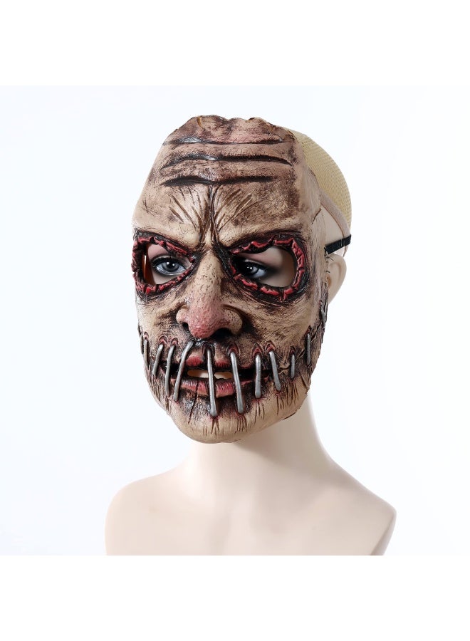 xppier Zombie Vampire Mask Halloween Horror Demon Killer Mask Monster Devil Headwear Creepy Cosplay Party Prop - Image 5