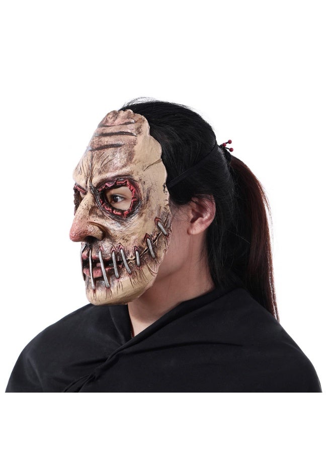 xppier Zombie Vampire Mask Halloween Horror Demon Killer Mask Monster Devil Headwear Creepy Cosplay Party Prop - Image 2