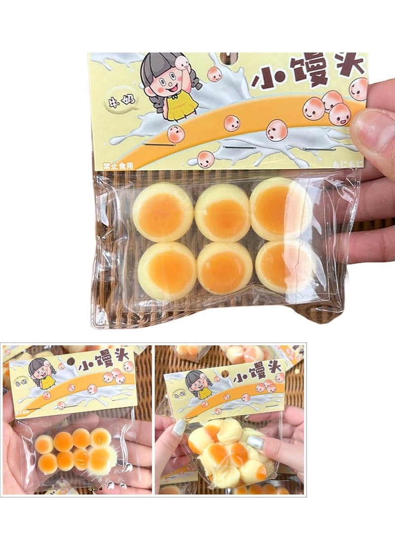 لعبة كعك البخار المضغوط باليد لتخفيف الضغط على الحيوانات المحشوة - Image 4