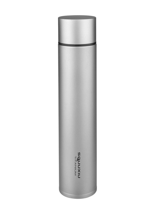 HUIOP Lightweight Travel Insulated Water Bottle 450ml Vacuum Flask with Tea Filter Outdoor Metal Water Bottles Camping Hiking Travel Bottles - Image 1