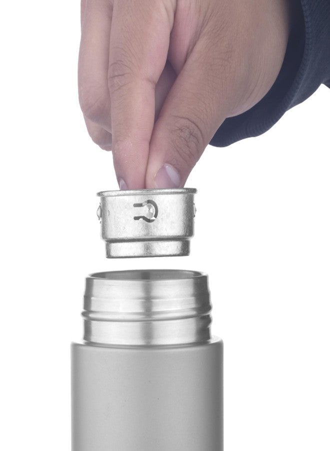 HUIOP Lightweight Travel Insulated Water Bottle 450ml Vacuum Flask with Tea Filter Outdoor Metal Water Bottles Camping Hiking Travel Bottles - Image 5