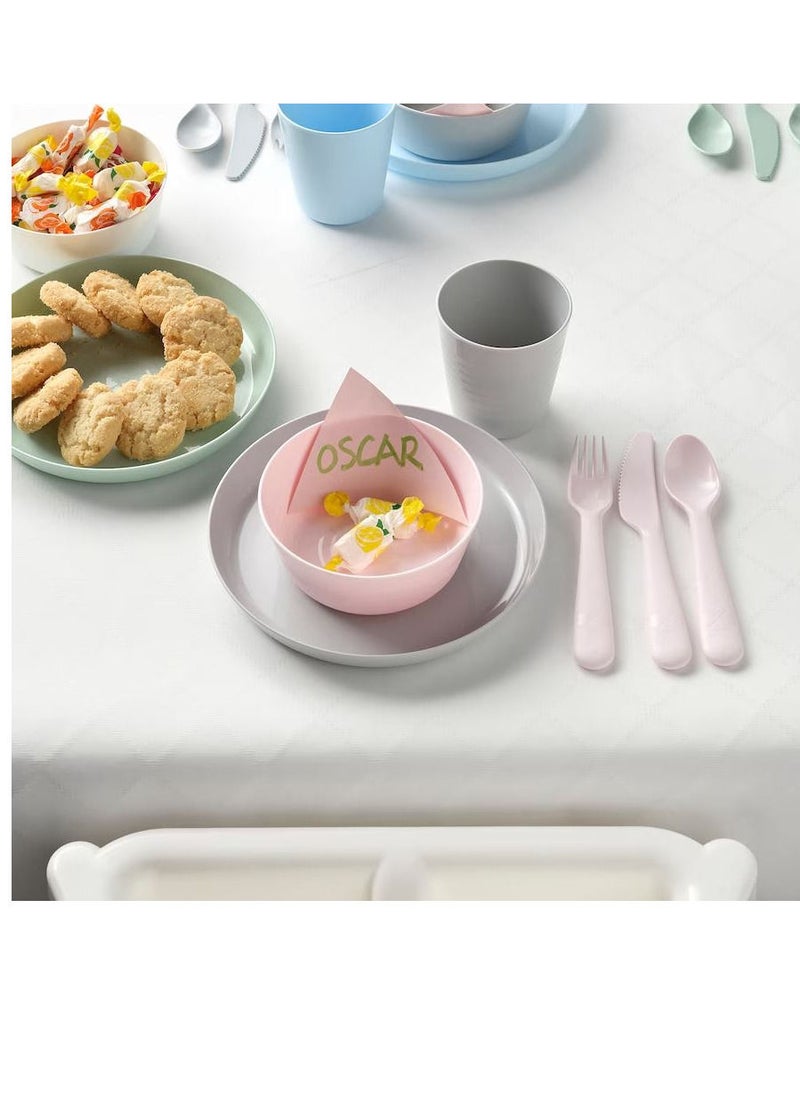 Kalas - Pack Of 6 Scratch Resistant and Grip-friendly Plate For Kids Multicolour - Image 1
