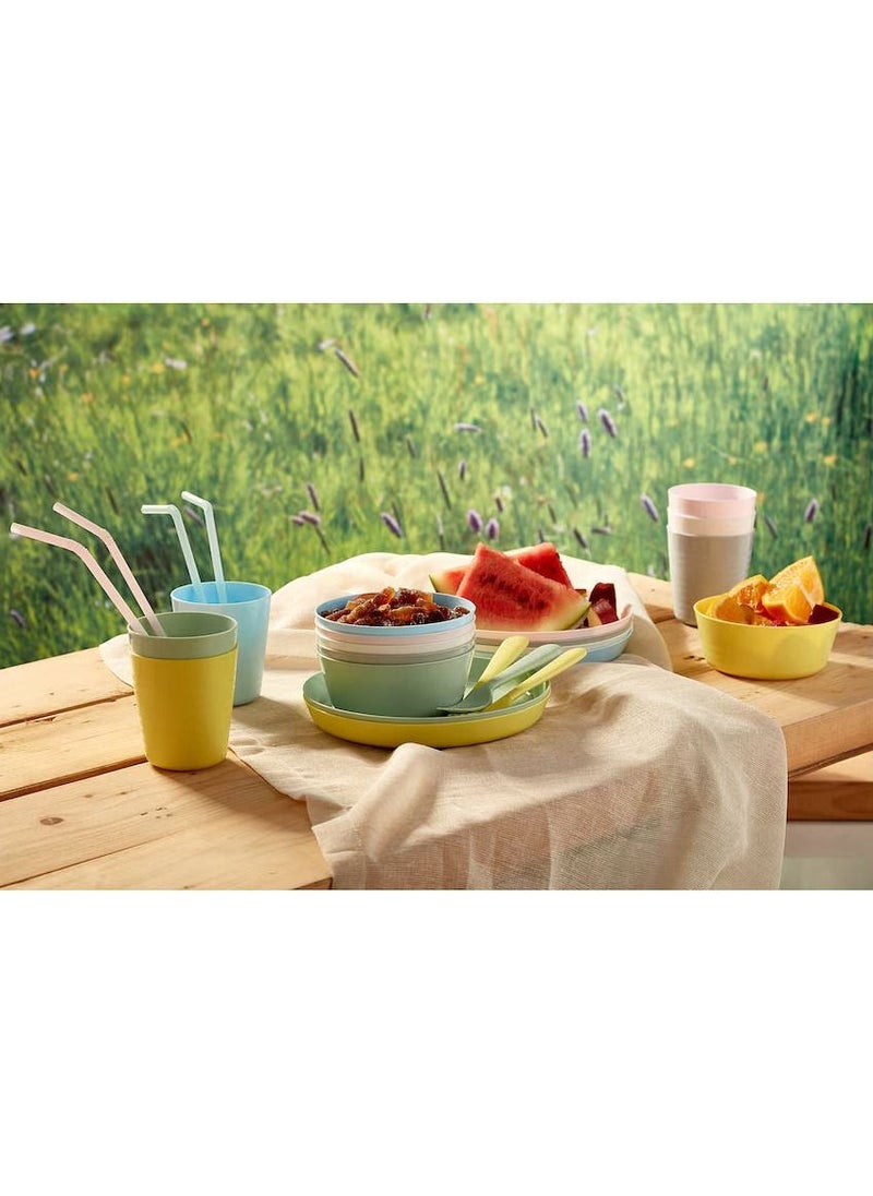 Kalas - Pack Of 6 Scratch Resistant and Grip-friendly Plate For Kids Multicolour - Image 1