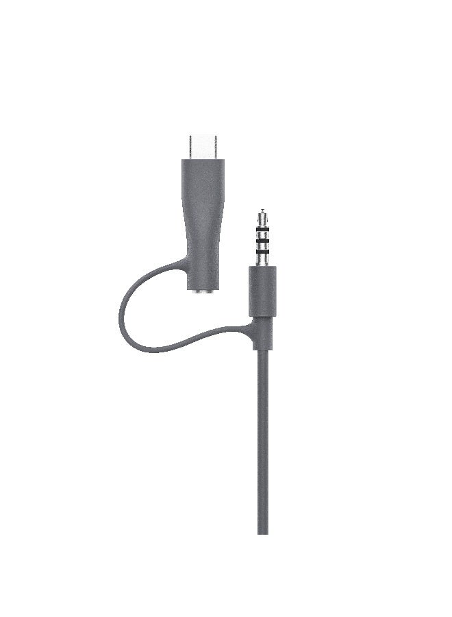 Belkin SoundForm Mini Kids Wired Headphones with USB-C to 3.5mm Dongle, Built-in Mic & Fun Stickers, 85dB Max Volume – for Online Learning, Travel, Compatible with iPhone, iPad, Galaxy, etc - Blue blue - Image 5