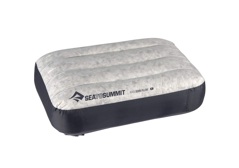 Sea to Summit Aeros Down Inflatable Pillow, Regular (13.4 x 9.4), Grey - Image 1