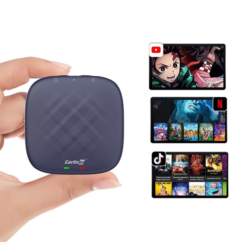 CarlinKit CarPlay Ai Box Magic Box Android 130 System Wireless CarPlay Adapter Android Auto Support Netflix YouTube Google GPSGlonass 4GNetworkfor iPhone Android PhoneWired to Wireless8GB128GB - Image 2