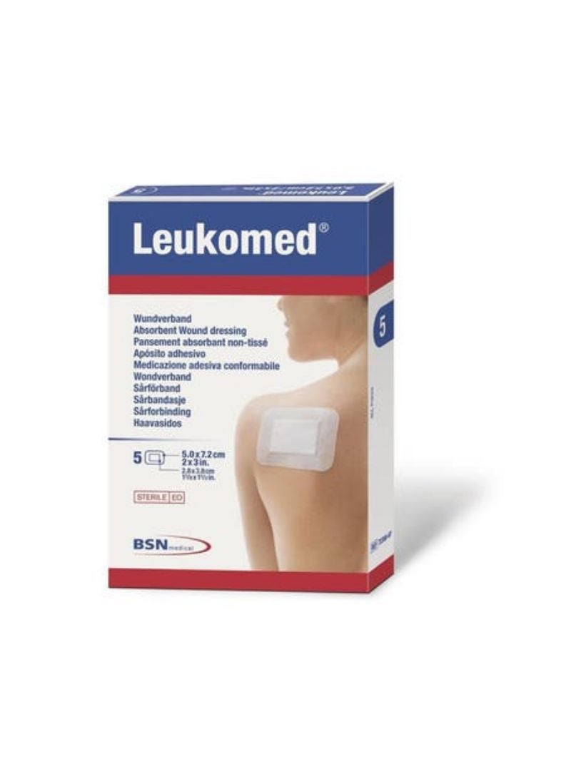 BSN Leukomed Sterile Adhesive Wound 7.2*5 cm 5 pcs