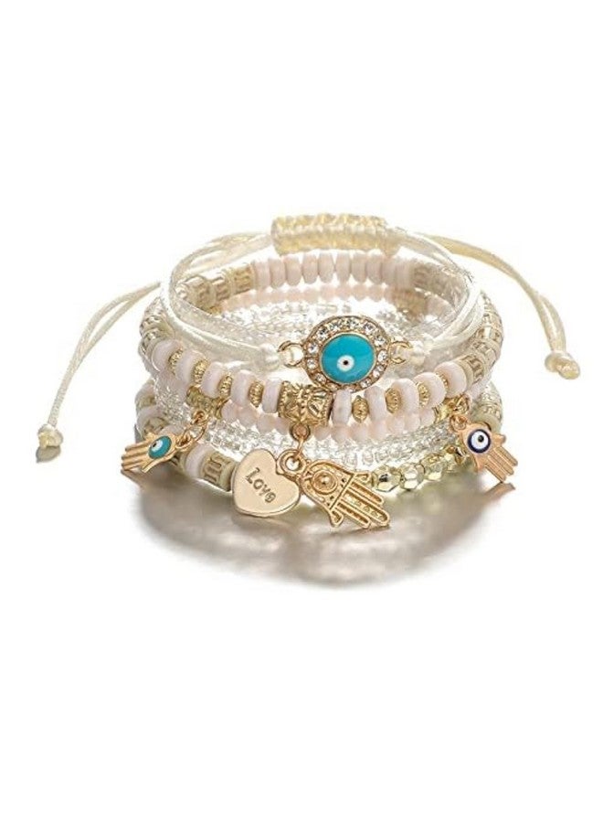 YouBella Jewellery Evil Eye Bracelet for Girls and Women (Style 1) - Image 1