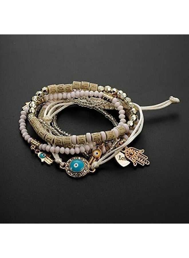 YouBella Jewellery Evil Eye Bracelet for Girls and Women (Style 1) - Image 5